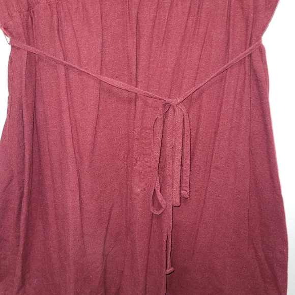 Ava and Viv Linen Blend V-neck Short Sleeve Dress Size 2X - Picture 7 of 12